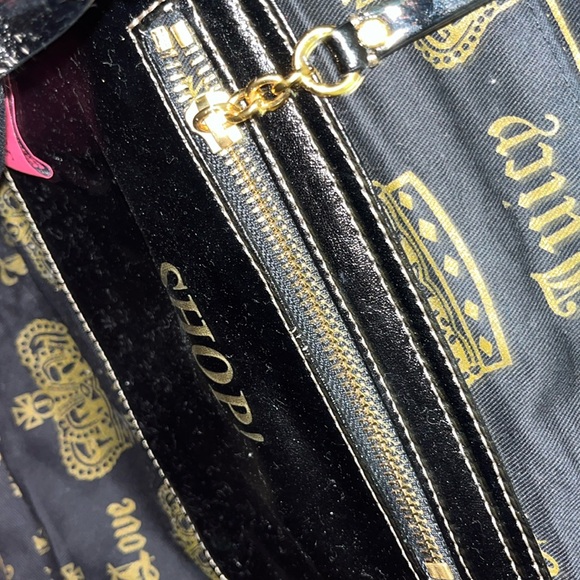 Vintage Juicy Couture Black Shoulder Bag - Picture 6 of 6
